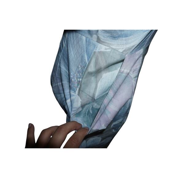 Vintage Eber San Francisco Floral Midi Dress – Size 7 – Made in USA - Picture 4 of 7